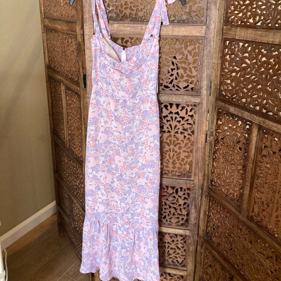 NEW NWT Reformation Nikita Irene Floral MIDI Dress - Picture 5 of 6